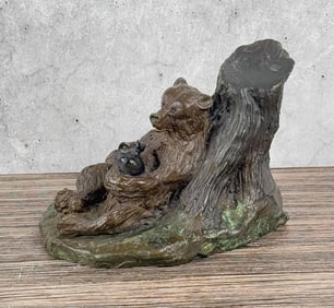 Earle Erik Heikka Montana Bear Bronze