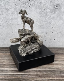 Charles M Russell Montana Trigg Silver Sheep