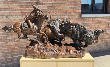 Lorenzo Ghiglieri Need For Buffalo Bronze