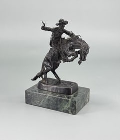 Frederic Remington The Bronco Buster Bronze