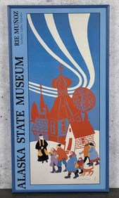 Rie Munoz Alaska State Museum Exhibition Poster