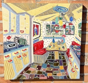 Nan Hass Feldman Oil Painting