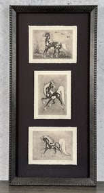 Woody Crumbo Horse Engravings