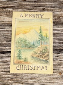 Glen Payton Bankson Washington Color Pencil