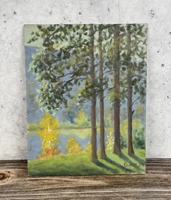 Glen Payton Bankson Washington Oil Painting