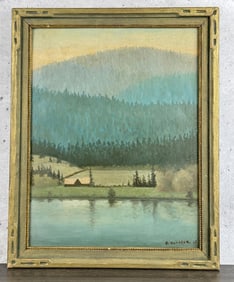 Glen Payton Bankson Washington Oil Painting