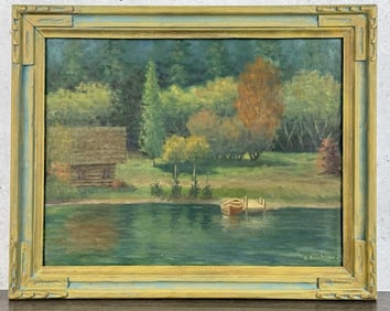 Glen Payton Bankson Washington Oil Painting