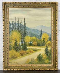 Glen Payton Bankson Washington Oil Painting