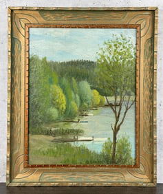 Glen Payton Bankson Washington Oil Painting