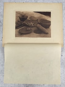 Edward Curtis Photogravure Yokuts Kitchen Utensils