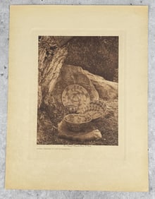 Edward Curtis Photogravure Animal Designs