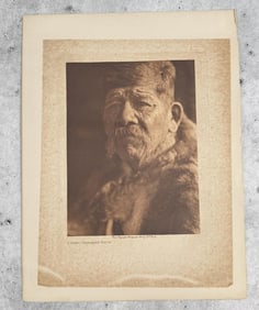 Edward Curtis Photogravure Chukchansi Yokuts