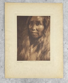 Edward Curtis Photogravure A Kato Woman