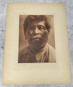 Edward Curtis Photogravure A Southern Miwok