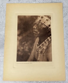 Edward Curtis Photogravure Coast Pomo