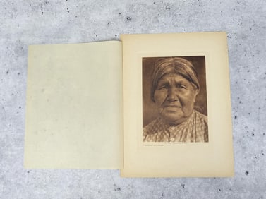 Edward Curtis Photogravure Yaudanchi Yokuts