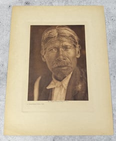 Edward Curtis Photogravure Chukchansi Head Man