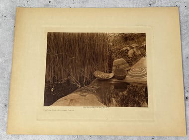 Edward Curtis Photogravure The Tule Pool