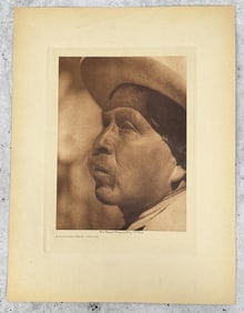 Edward Curtis Photogravure A Southern Miwok