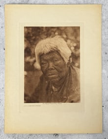Edward Curtis Photogravure Southern Miwok Woman