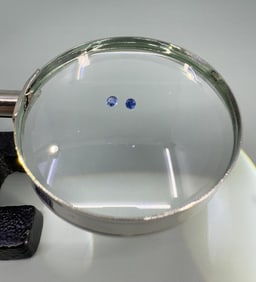 .268ct Total Weight Montana Yogo Sapphire