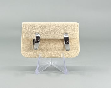 14K White Gold Earrings