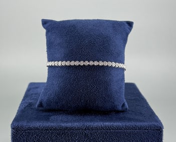 18K Gold Diamond Tennis Bracelet