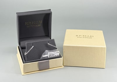 Costar 14k White Gold Diamond Earrings