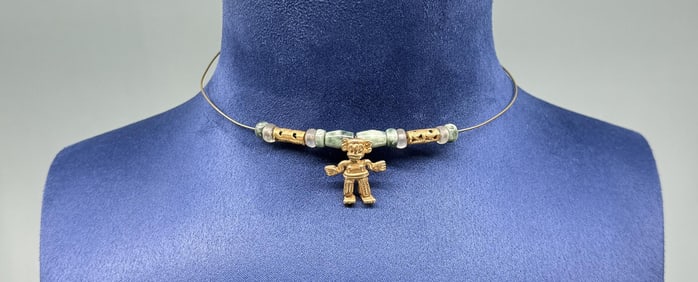 Pre Columbian Tairona Tumbaga Gold Pendant