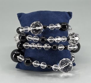 Faceted Rock Crystal Bracelet