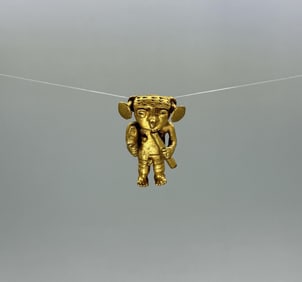 Pre Columbian Tairona Tumbaga Pendant