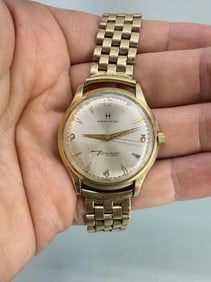 Hamilton 14K Gold Thin-O-Matic Watch