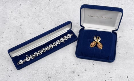 Camrose & Kross Bracelet & Brooch