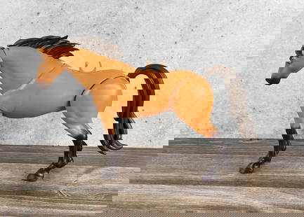Spirit Riding Free Articulated Horse: 20" by 12" by 4"