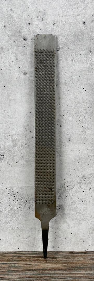 Nicholson Montana Ranch Used Farrier Hoof Rasp: 17 3/8" long.