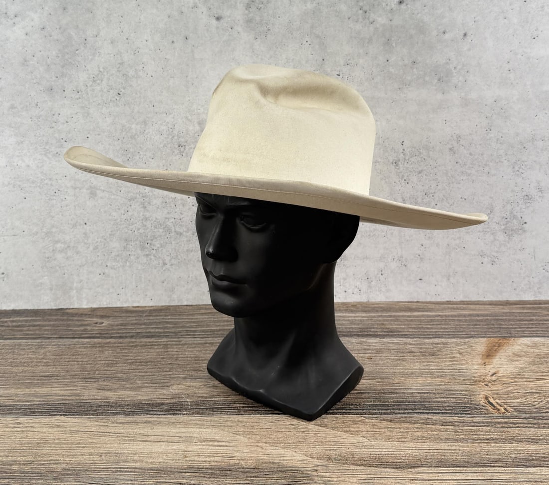 Antique Montana Cowboy Hat: Size 6 5/8