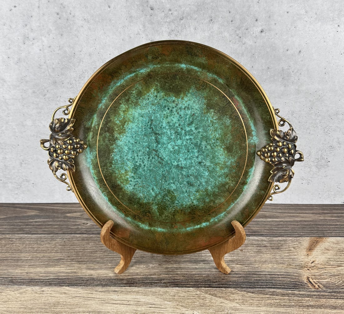 Carl Sorensen Bronze Serving Bowl: Nice example.