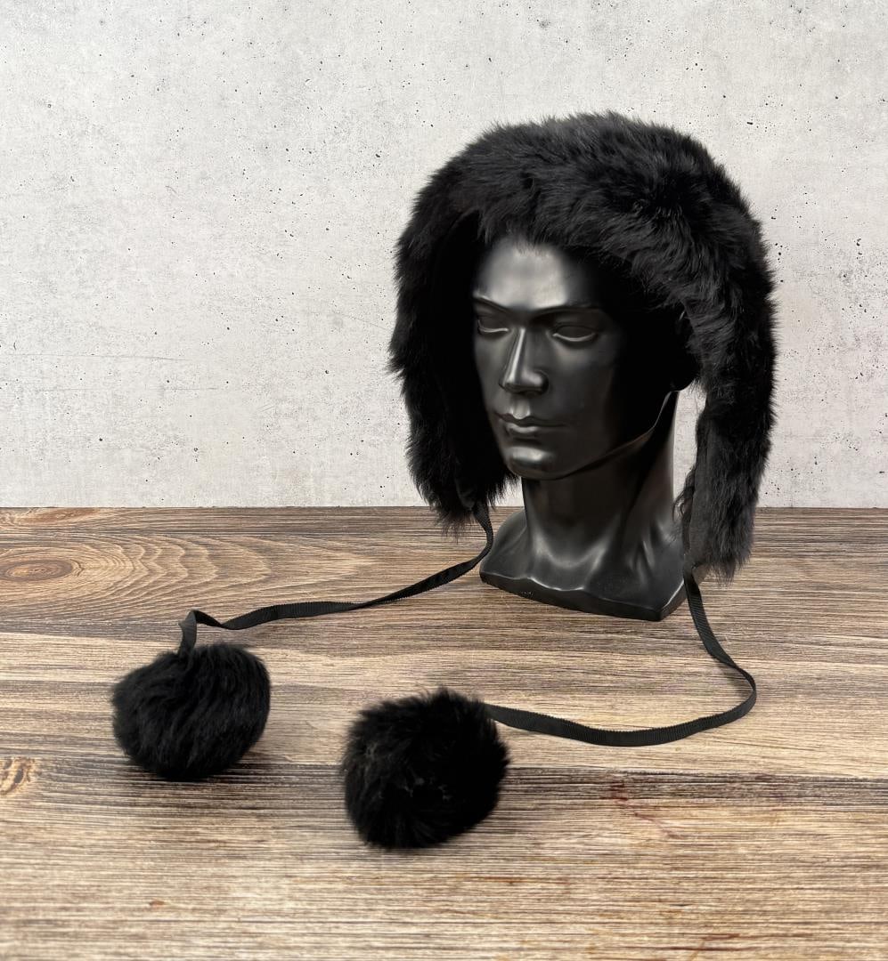 Rabbit Fur Hat: Decent example.