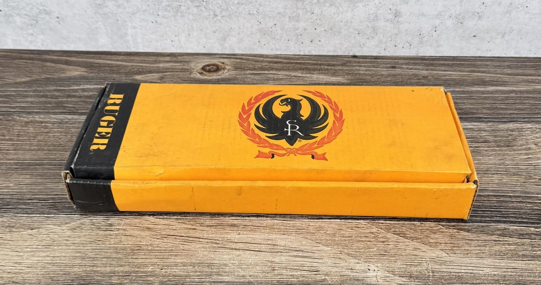 Ruger Blackhawk .44 Revolver Box: 1970s.