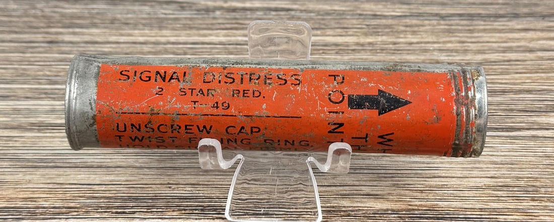 Signal Distress 2 Star Red Flare: Inert
