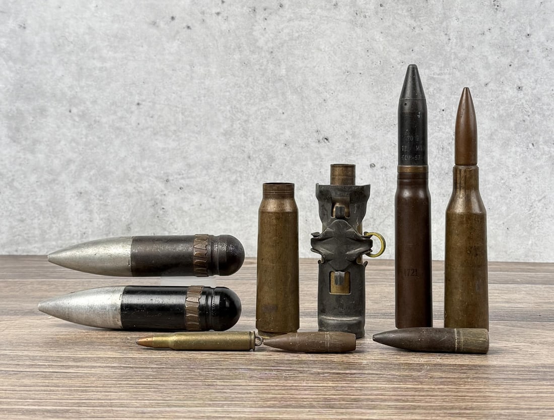 Inert Artillery Shells: Nice grouping. Inert.