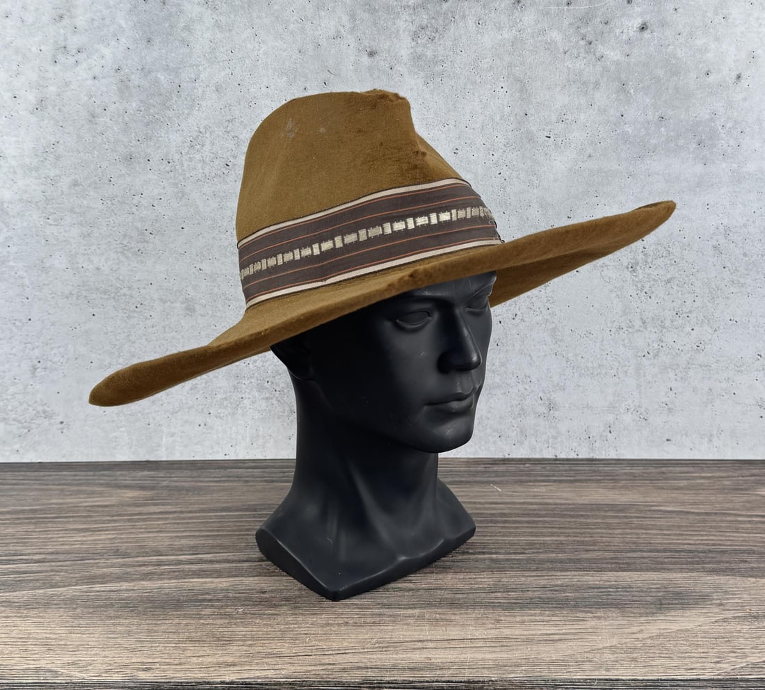 Antique Stetson Montana Cowboy Hat: Size 6 5/8