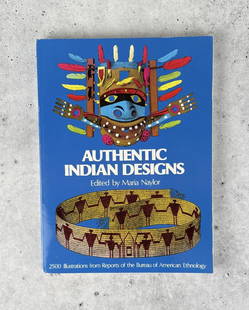 Authentic Indian Designs: Maria Naylor. 1975