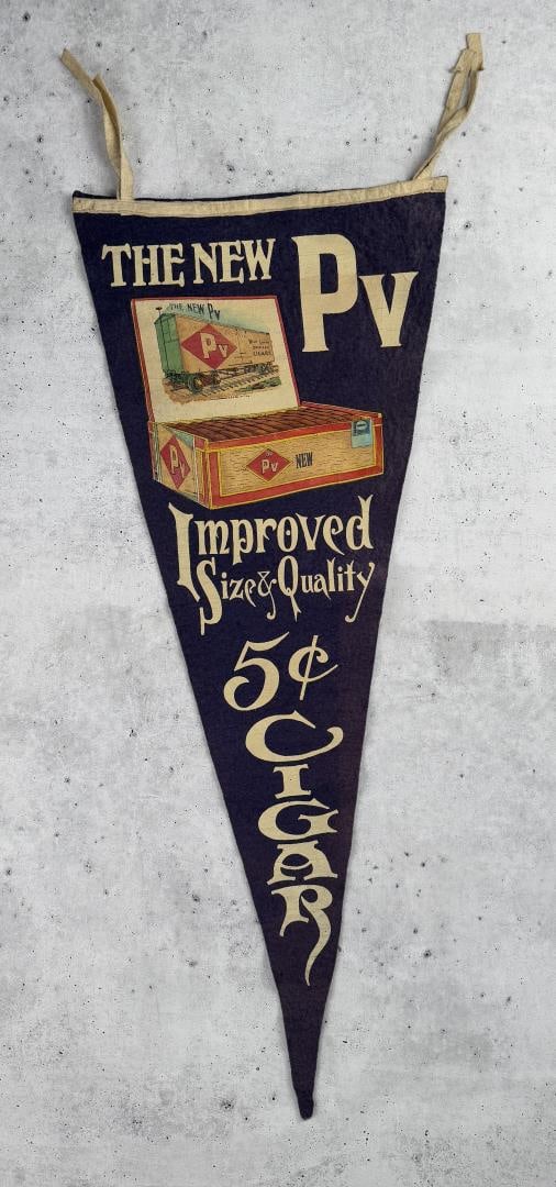 The New PV Improved Cigar Felt Pennant (1 of 4)