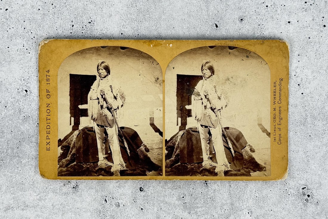 1874 Expedition O Sullivan Apache Stereoview (1 of 3)