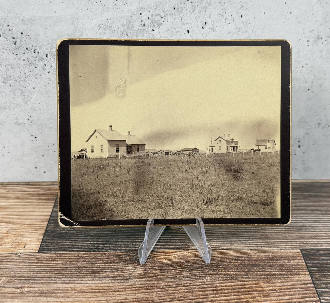 Reed Mission Standing Rock Reservation Photo: Hospital, run from 1889 to 1900 used as a School 1914-1918. Mission house used as sergeant's residence 1888 to 1903. Used as teacher's house and boys dormitory 1914-1918. 1889 1st Chapel for Standing 