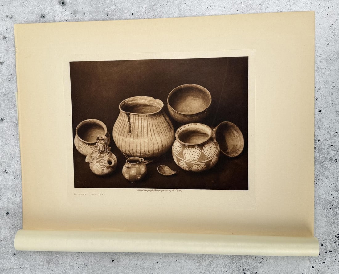 Edward Curtis Photogravure Mohave Still Life (1 of 3)