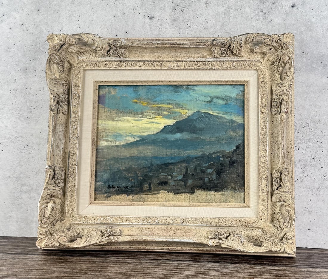 Clark Hulings Chimayo New Mexico Oil Painting (1 of 4)