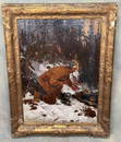 Frederic Remington The Hunter Oil Painting
