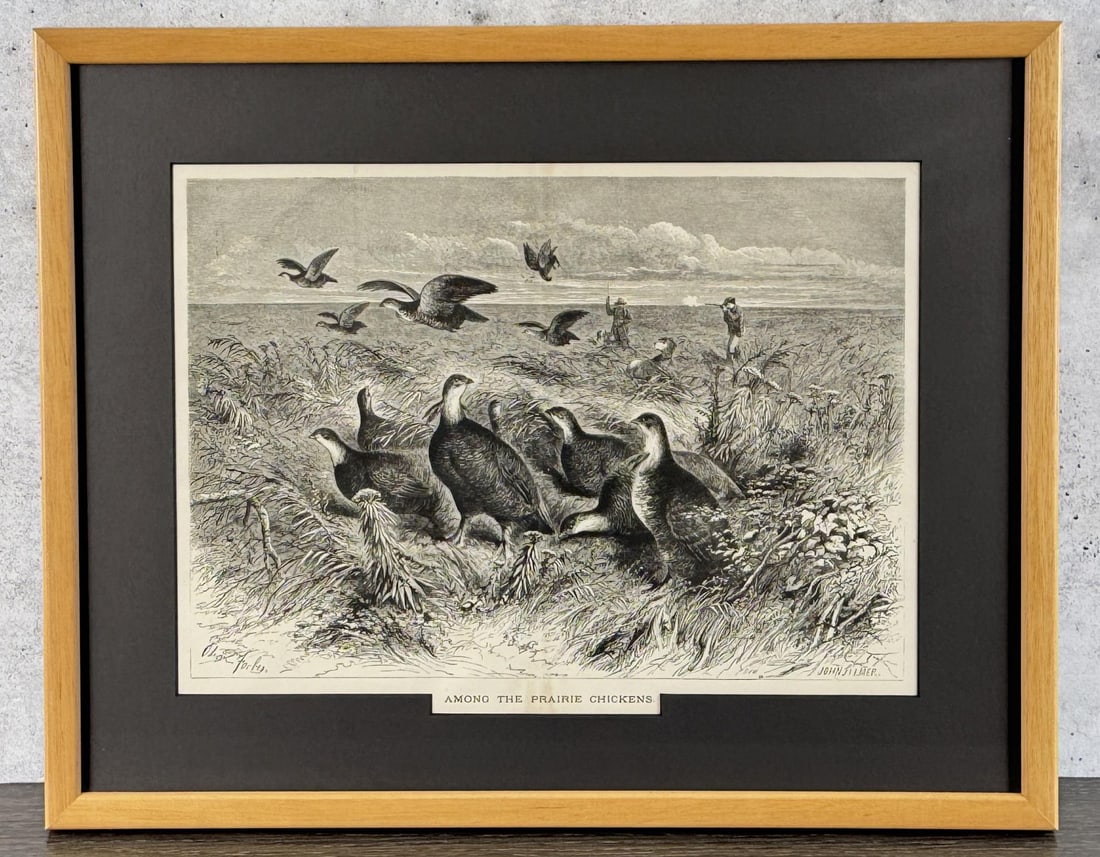 Among the Prairie Chickens Edwin Forbes (1 of 7)